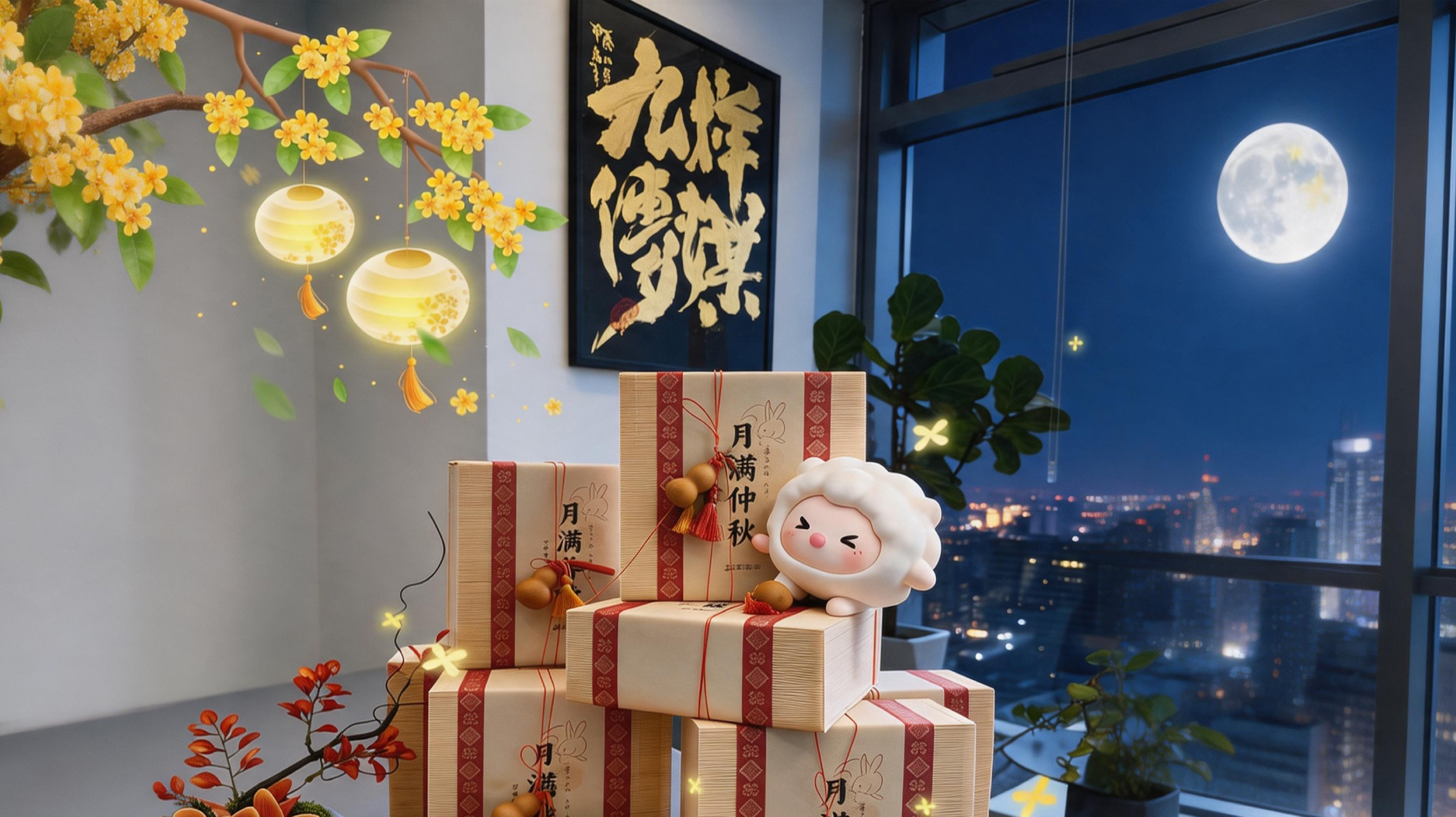 Autumn arrives with osmanthus. A little care has arrived.